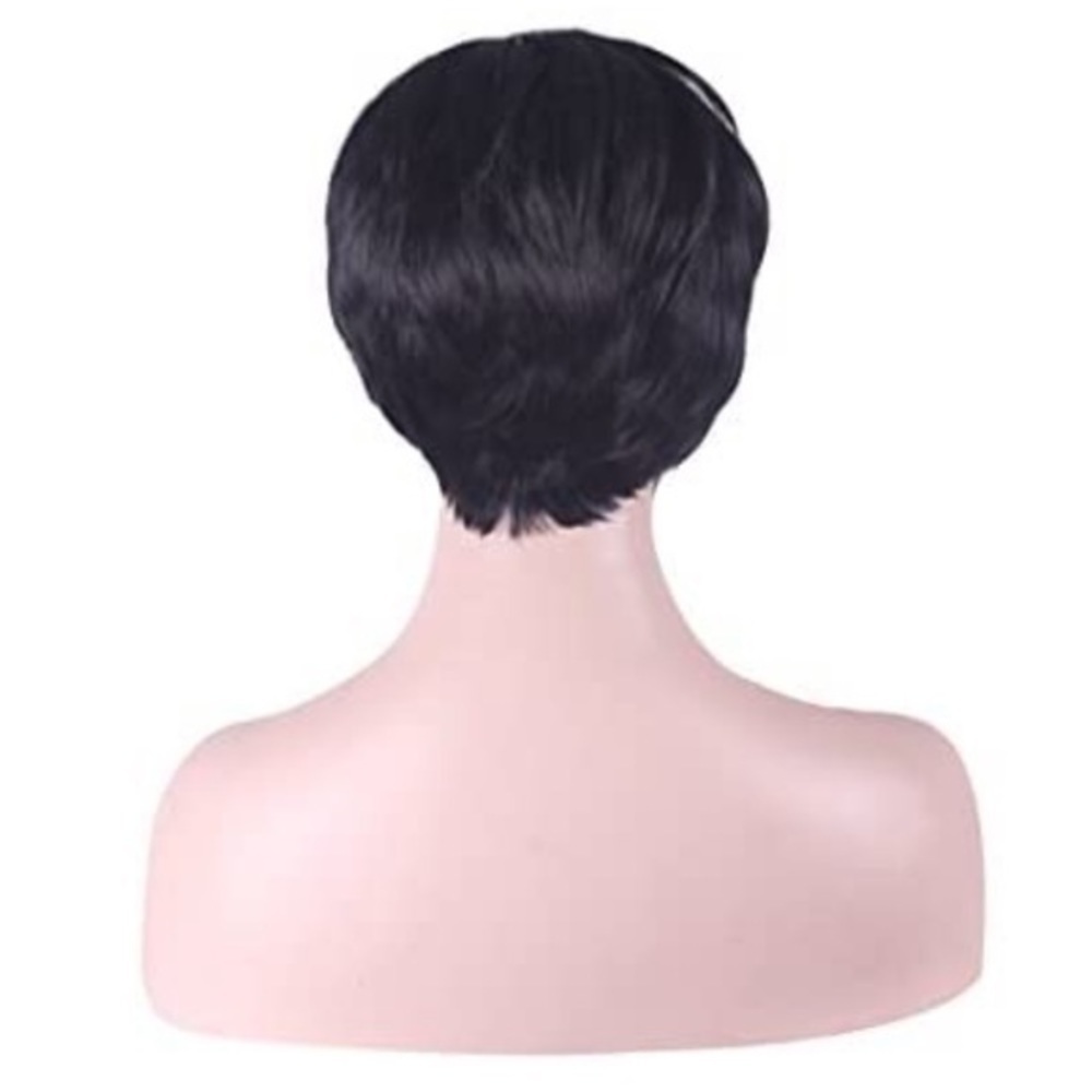 Short Pixie Wig 11" 28cm - Picture 3 of 12